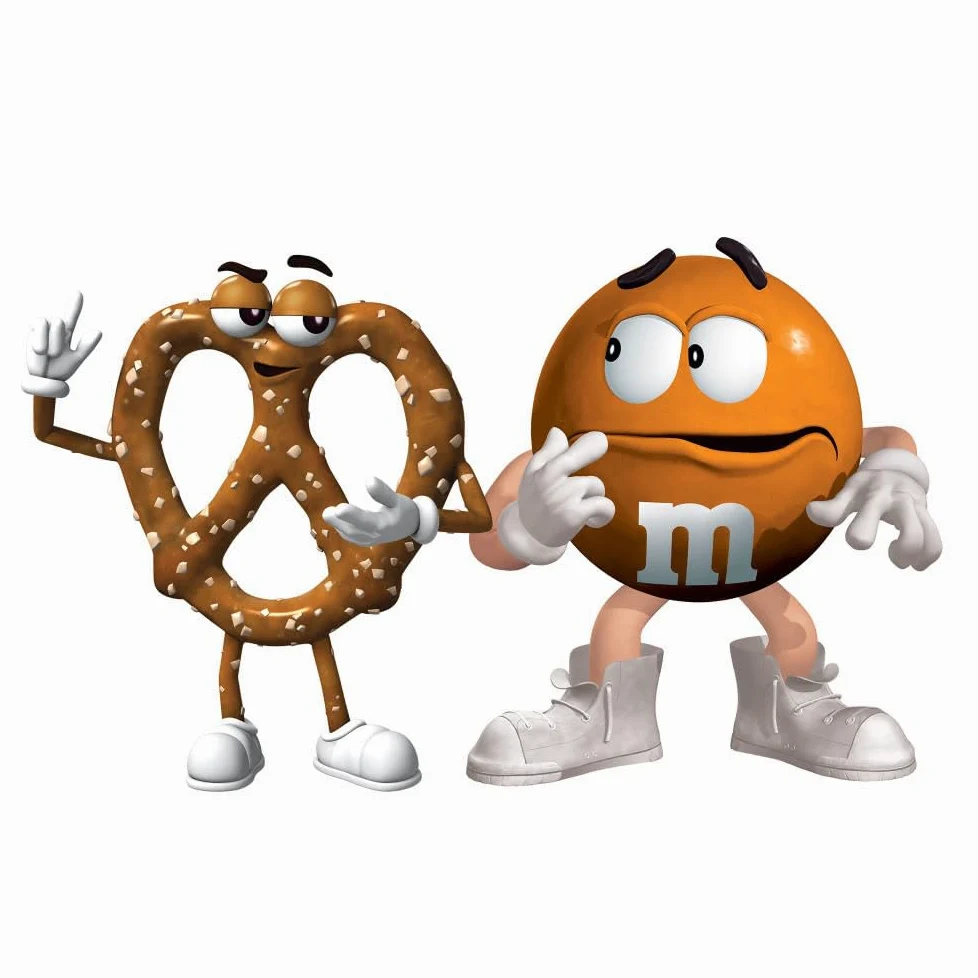 M & M' Brezel 32 g (Packung mit 24)