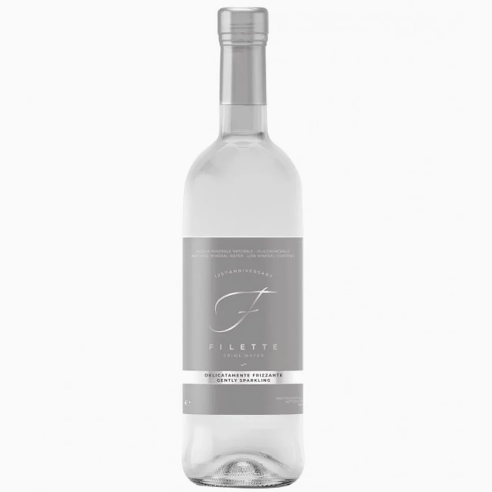 FILETTE ACQUA DELICATAMENTE FRIZZANTE VETRO 12 PZ X 75 CL