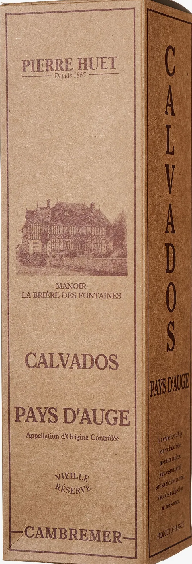 Pierre Huet, Calvados FINE Pays d'Auge, Astucciato 70cl