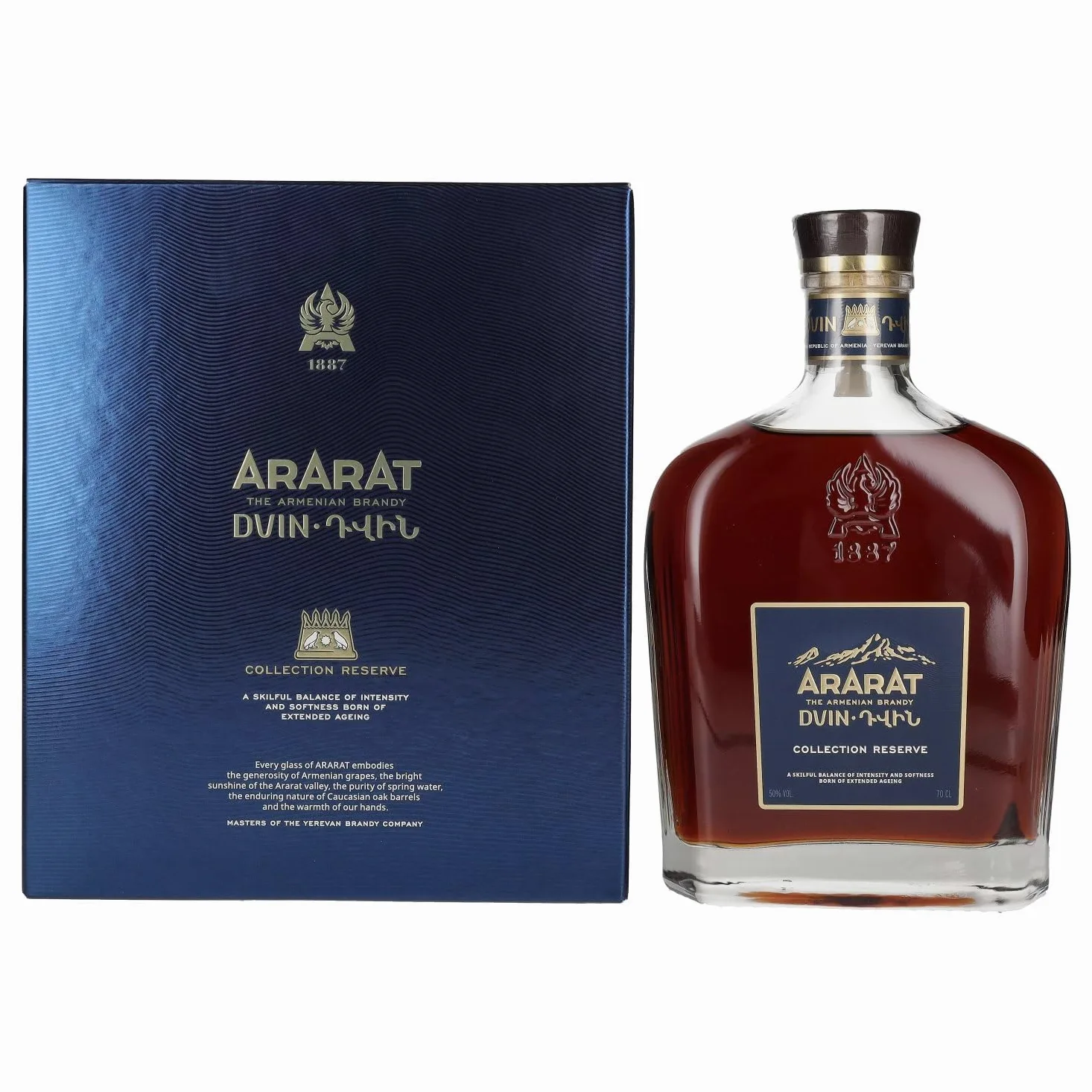Ararat Dvin Collection Reserve 50% Vol. 0,7l in Giftbox