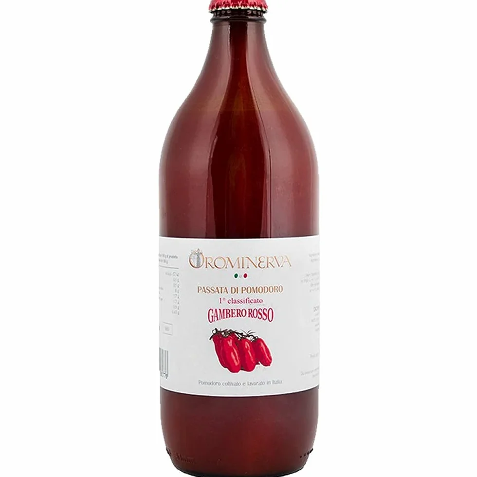 OROMINERVA - Box Passione - Confezione regalo alimentare con prodotti tipici, specialità italiane: olio EVO, creme, passata di pomodoro