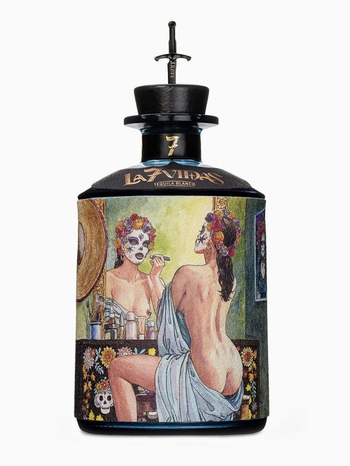 7VIDAS Tequila Blanco de Agave | J. Rose Family | L'Essenza Autentica del Messico | 70cl - 40% Vol.