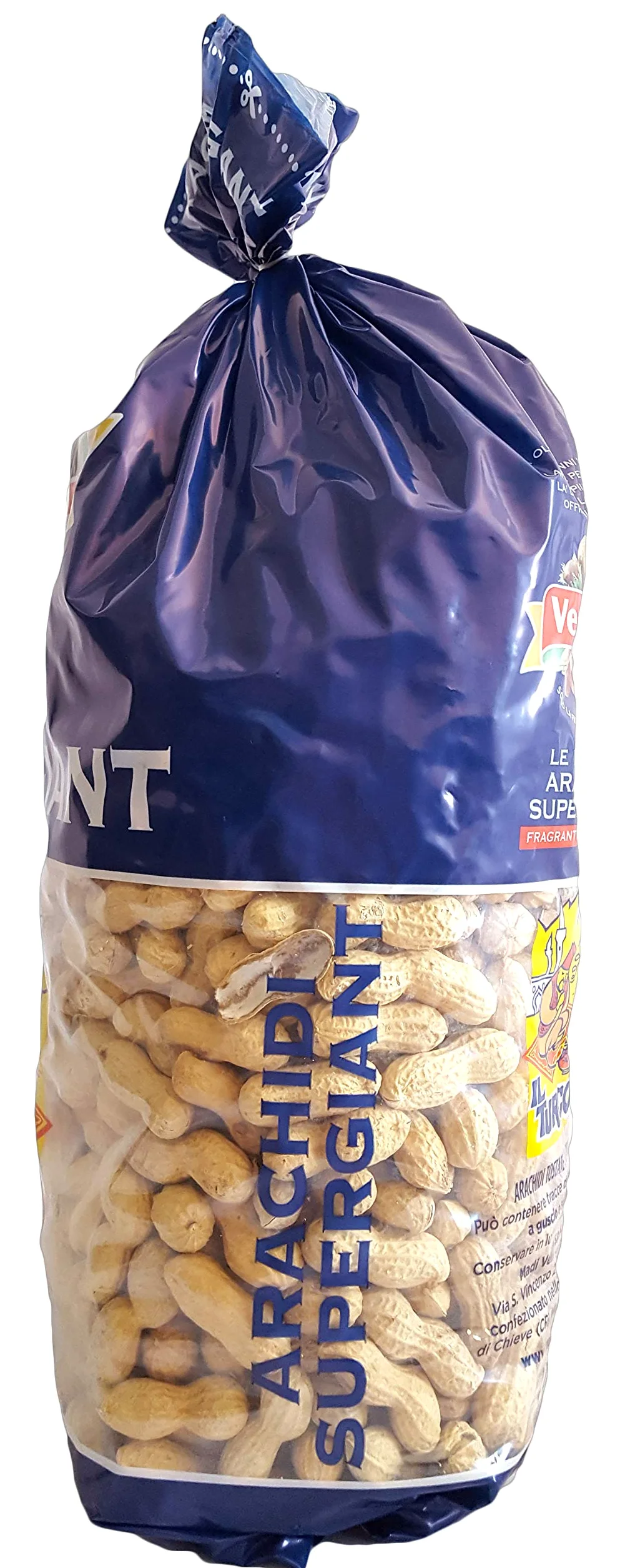 ARACHIDI SUPERGIANT | Il Turco | 4 Kg | Tostate in Guscio