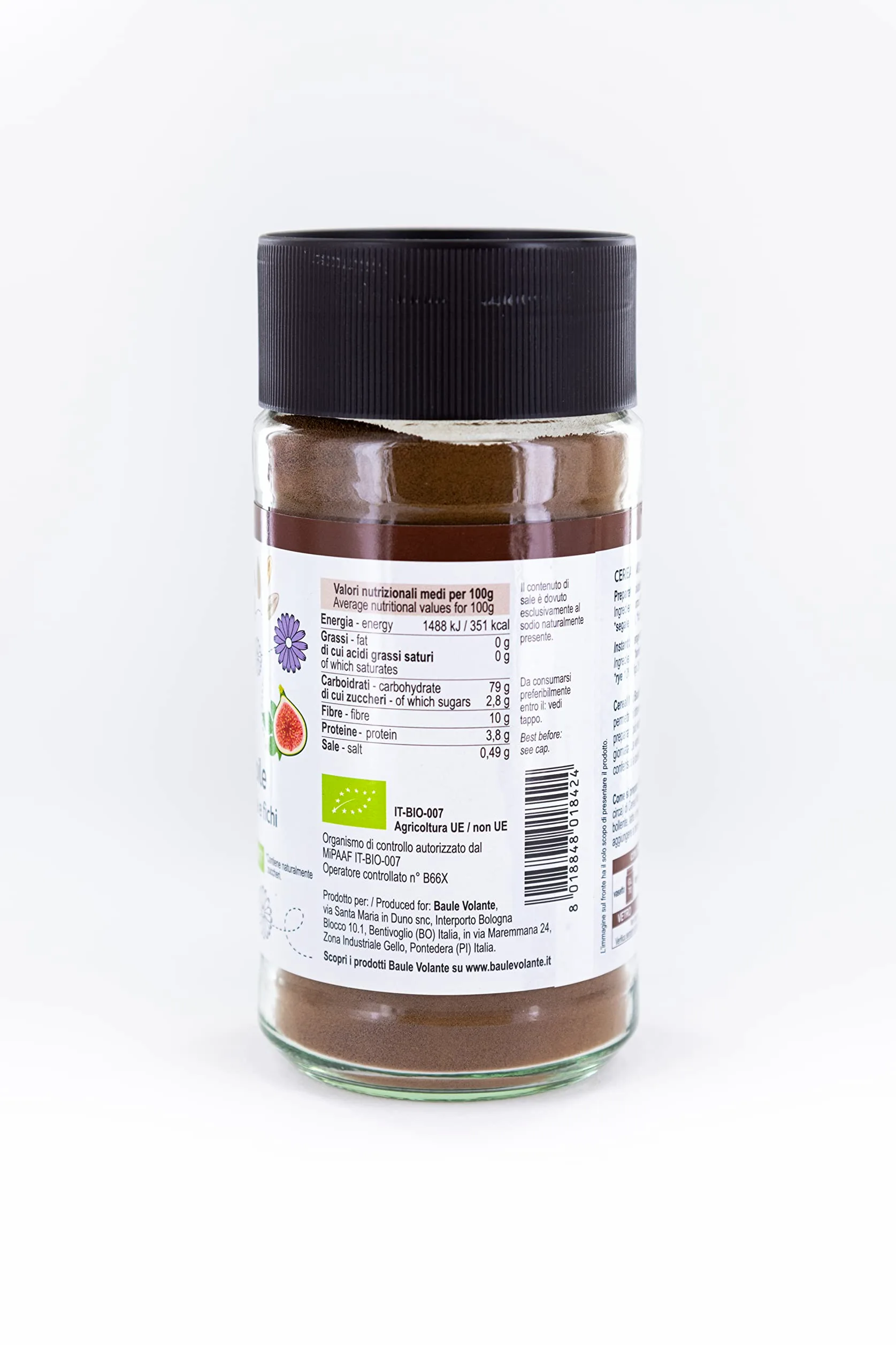 Baule Volante, Cereal mix bio, senza zuccheri, 100g