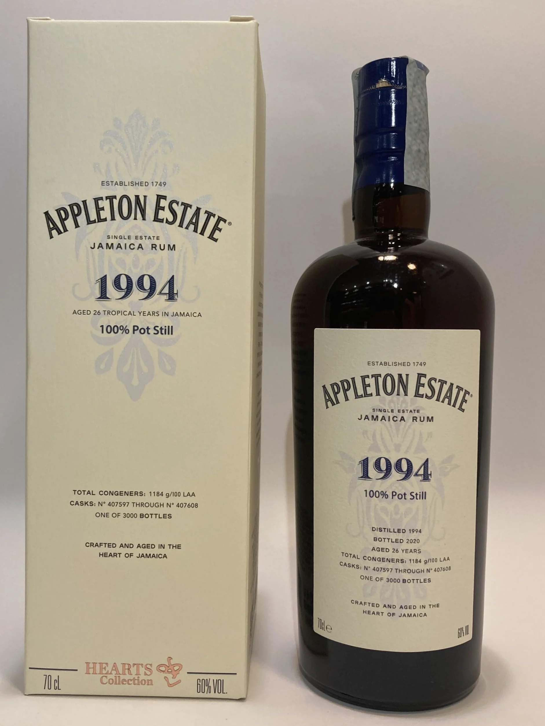 Appleton Estate 1994 Hearts Collection 70cl 60°