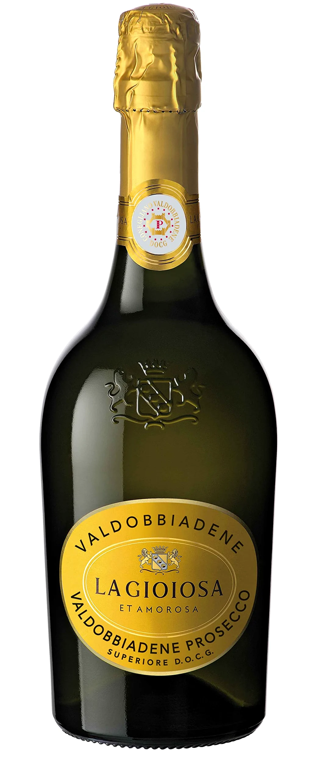 La Gioiosa Valdobbiadene Prosecco Superiore DOCG Extra Dry Spumante 75 cl - Cartone da 6 Bottiglie