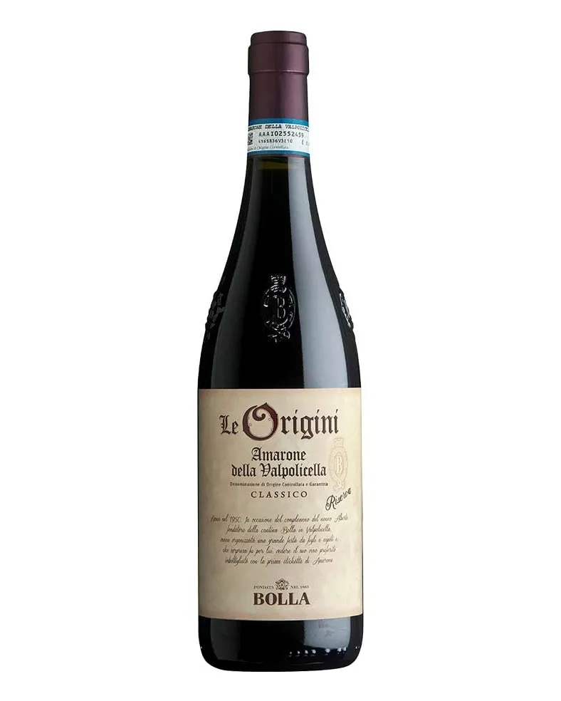 Le Origini 2018 Amarone della Valpolicella Classico DOCG Bolla | Annata 2018, DOCG, Valpolicella Classico, Vino Rosso