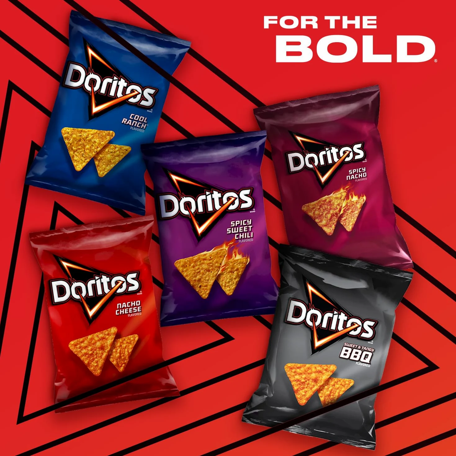 Doritos 21 tortilla chips aromatizzate