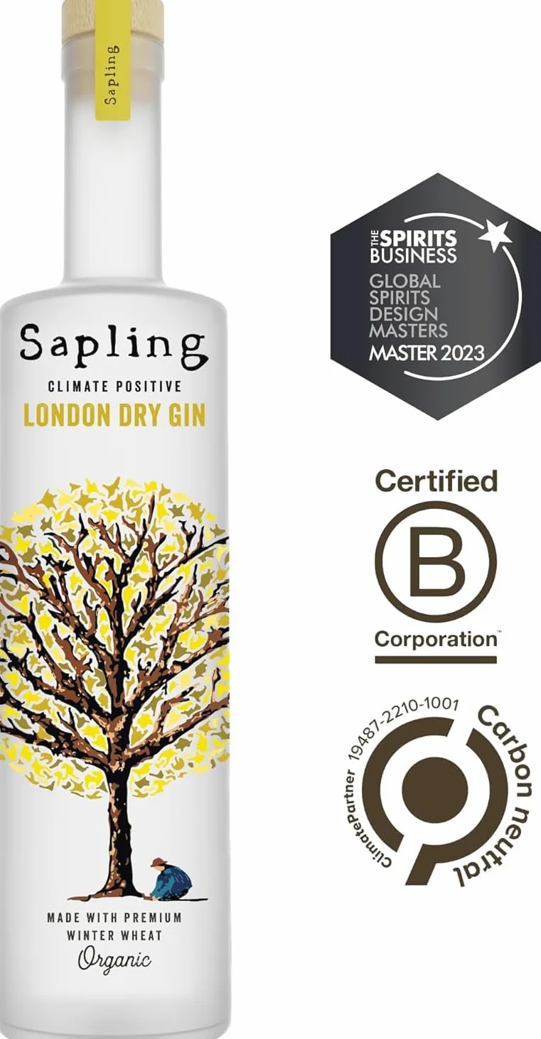 Climate Positive London Dry Gin Sapling, 0,7 ℓ