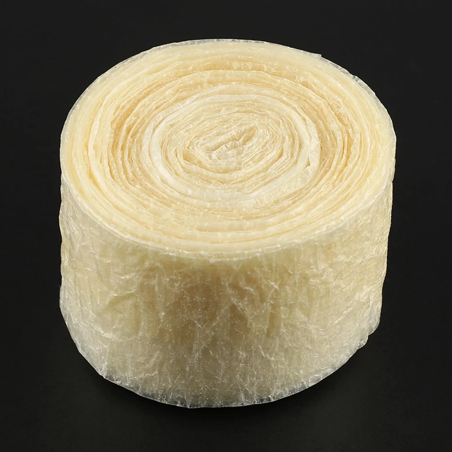 Omabeta 8m Involucro Salsiccia Commestibile, Involucro di salsiccia essiccazione commestibile a 2 strati Budello di collagene bovino per salsicce fatte in casa saporite