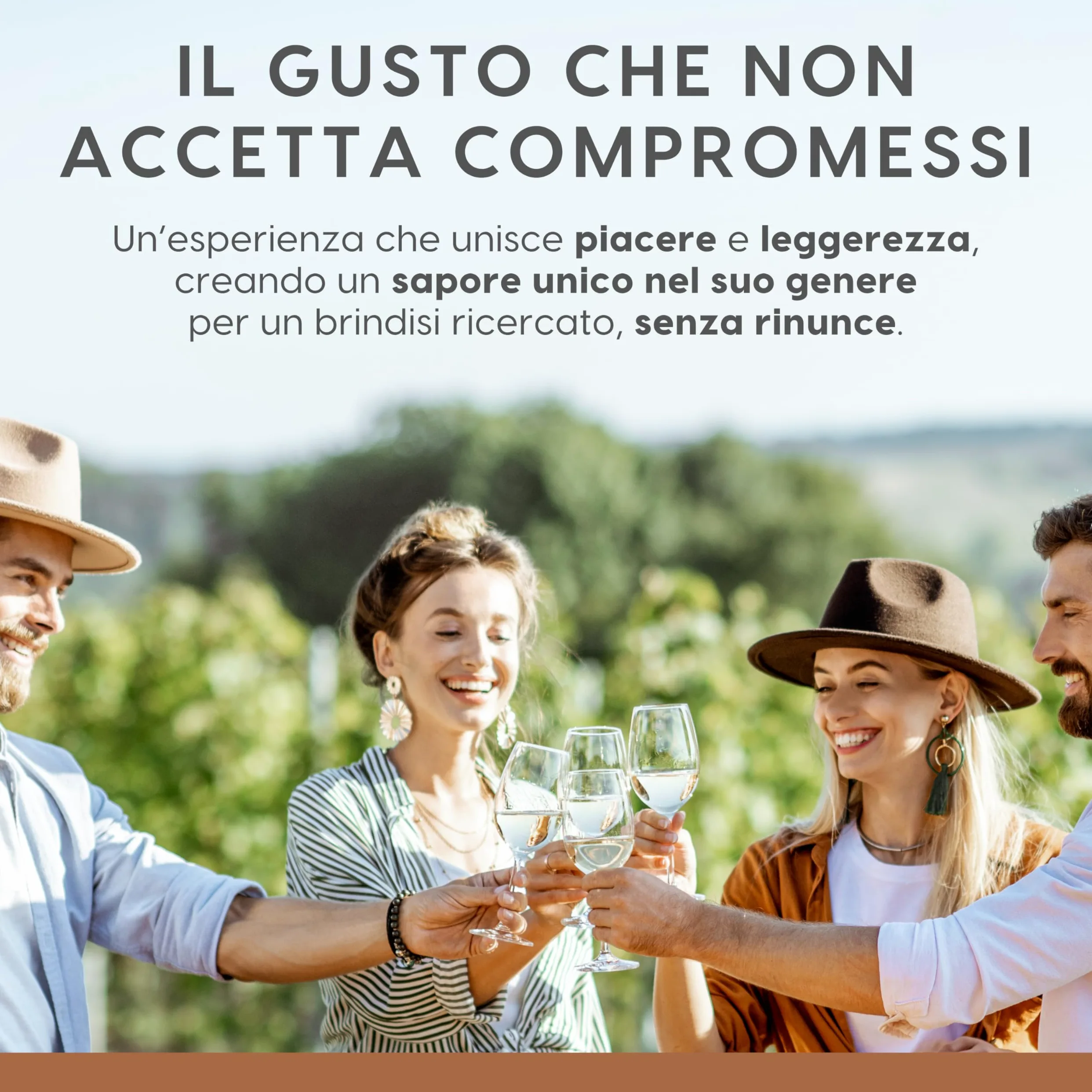 ALTERNATIVA Bianco Extra Dry Frizzante Analcolico 0.0% - Bollicine Senza Alcol, Dealcolato Italiano - Ideale per Celebrazioni e Regali - Confezione da 6 Bottiglie da 750ml Alcool Free