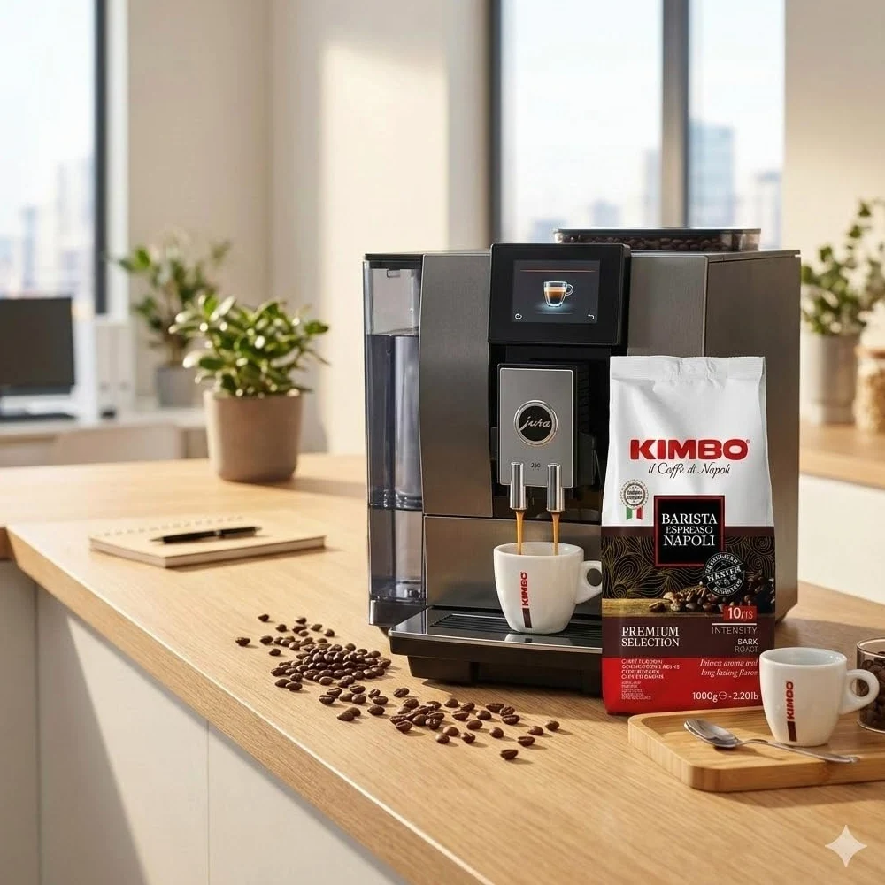 Set Degustazione Caffè Kimbo in grani: Classico, Espresso Napoli e Crema Intensa 1 kg x 3