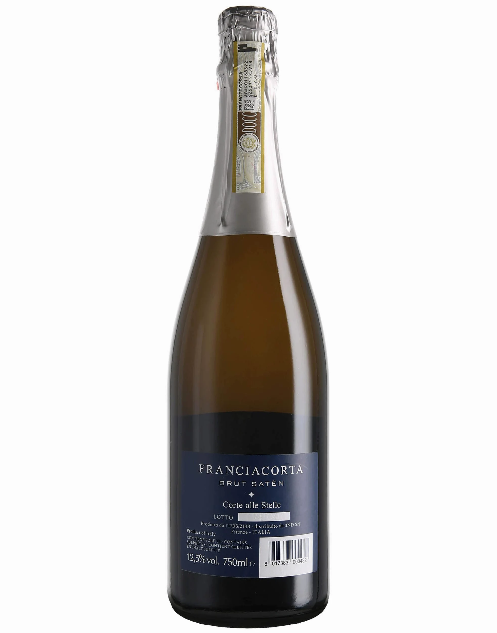 Franciacorta Brut Satèn DOCG - Corte alle Stelle - 1 x 0,75 l.