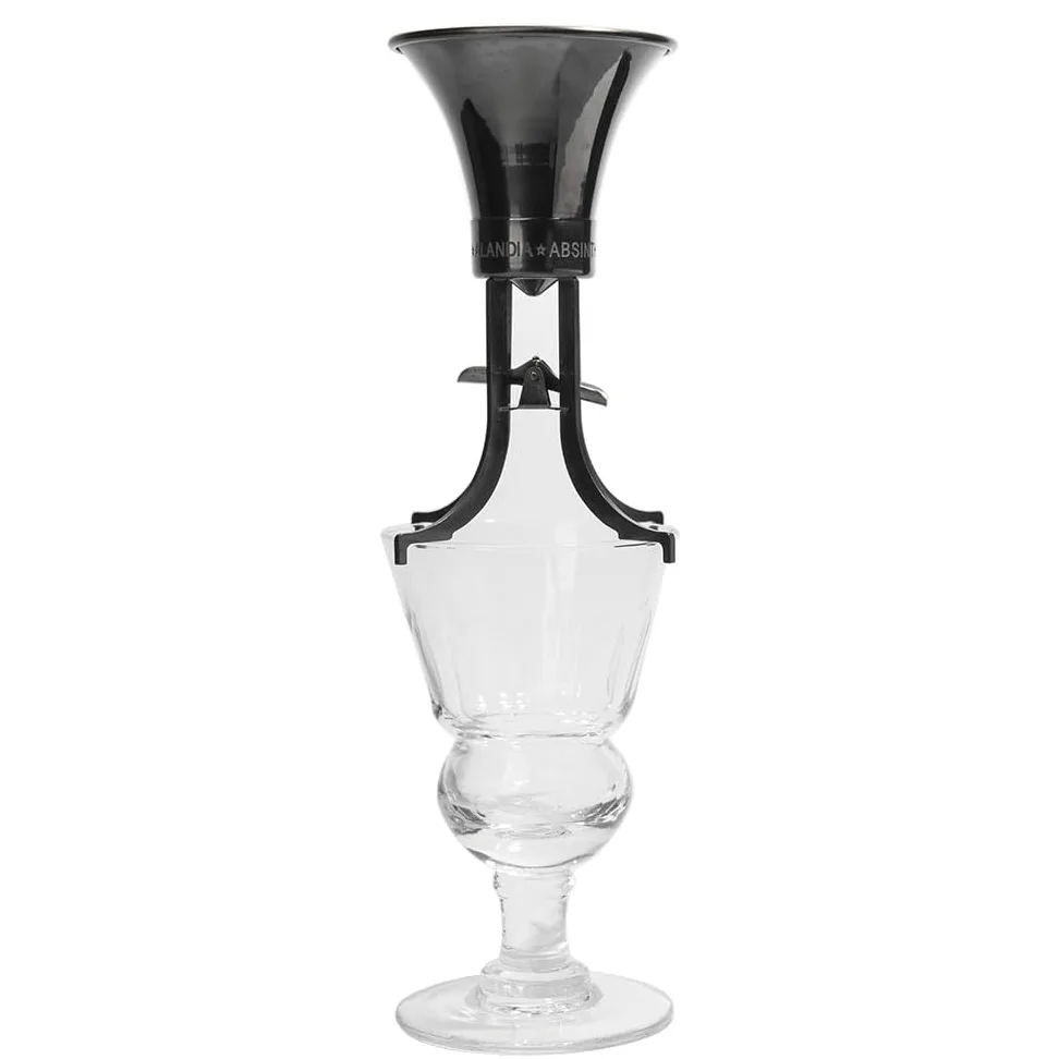 Accessori Assenzio Dripper Balancier di ALANDIA | Per Bicchieri Assenzio piuttosto che Cucchiaio o Fontana | Acciaio Inossidabile | Replica 19 Secolo
