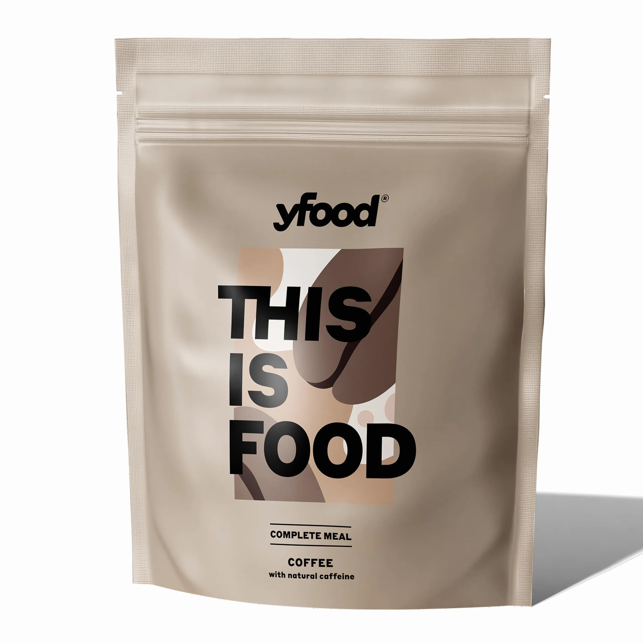 yfood Caffè - 12 pasti da 400 kcal in polvere - 26 g di proteine, vitamine e minerali - Gusto: caffè