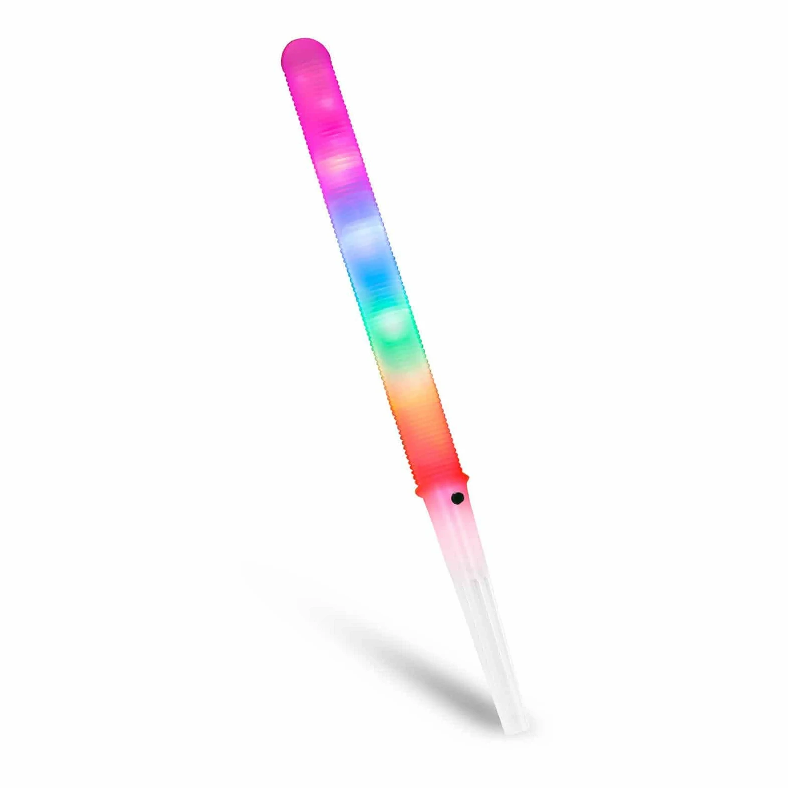 Royal Catering Bastone LED Zucchero Filato Bastoncini Luminosi RCBL-LEDS (50 Pezzi, 7 Modalit?, Rosso, Verde, Blu, Plastica senza BPA)