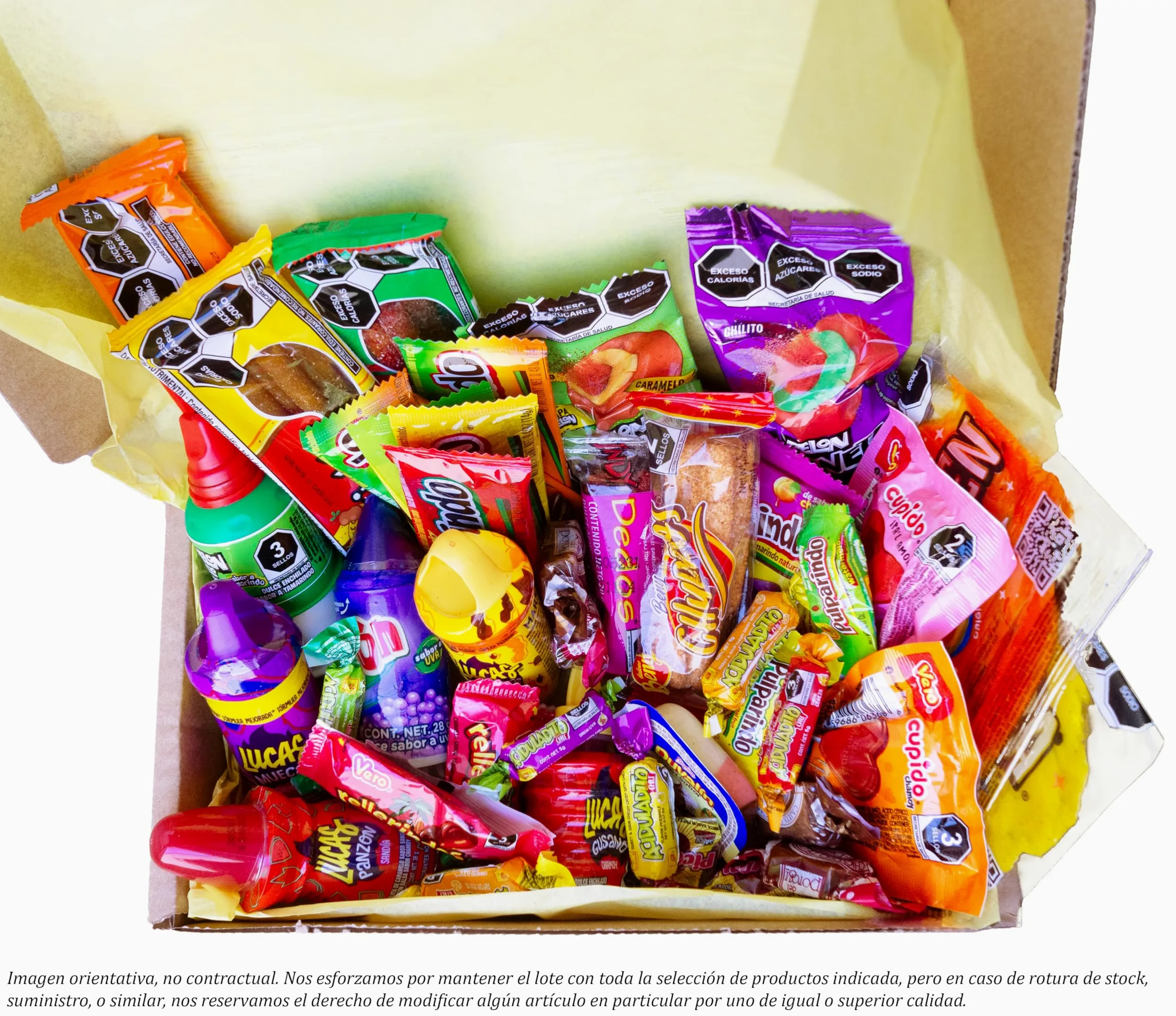 TLT FOODS Lotto Dolci Messicani – Confezione Varietà di Dolci Messicani Piccanti da Regalare, Mix Assortito di Caramelle, Candy Box Snack Messico, Chamoy, Pelon Pelo Rico, Pulparindo