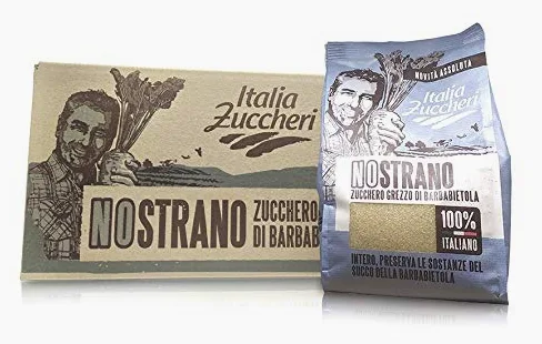 Zucchero Grezzo Di Barbabietola Nostrano Italia Zuccheri -contenente 10 pacchi da gr 750