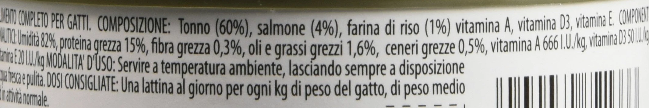 Petreet Natura Tonno Rosa Salmone - Confez. da 48 Pezzi x 70 gr