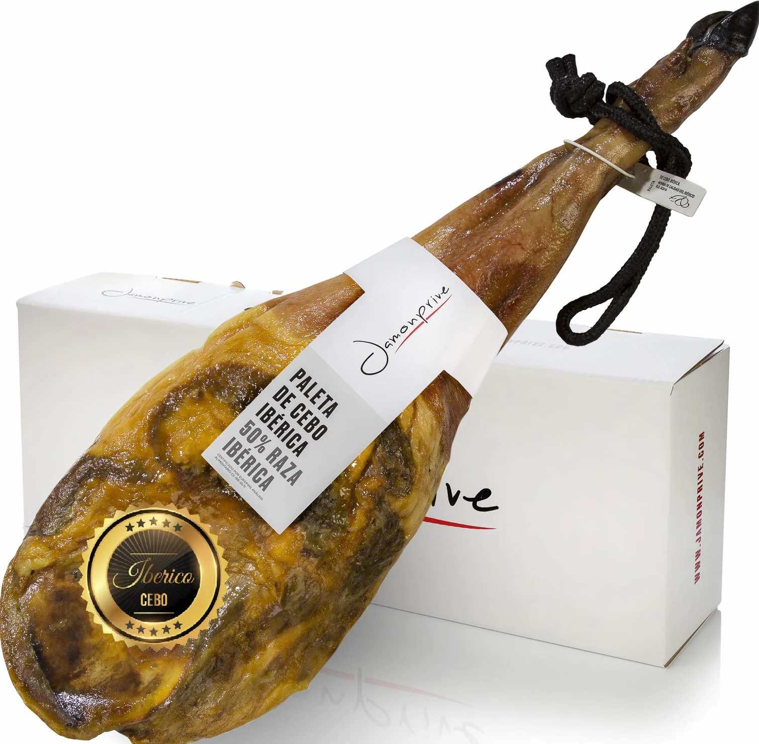 Prosciutto Spagnolo Pata Negra ibérico (Spalla) 4-4.5 Kg - Jamon Iberico (Paleta de Cebo)