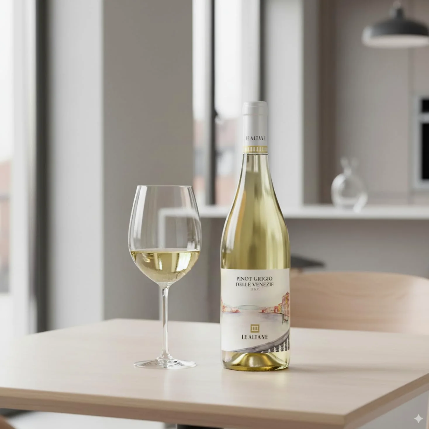 Le Altane Pinot Grigio delle Venezie DOC - Vino Bianco, 750 ml