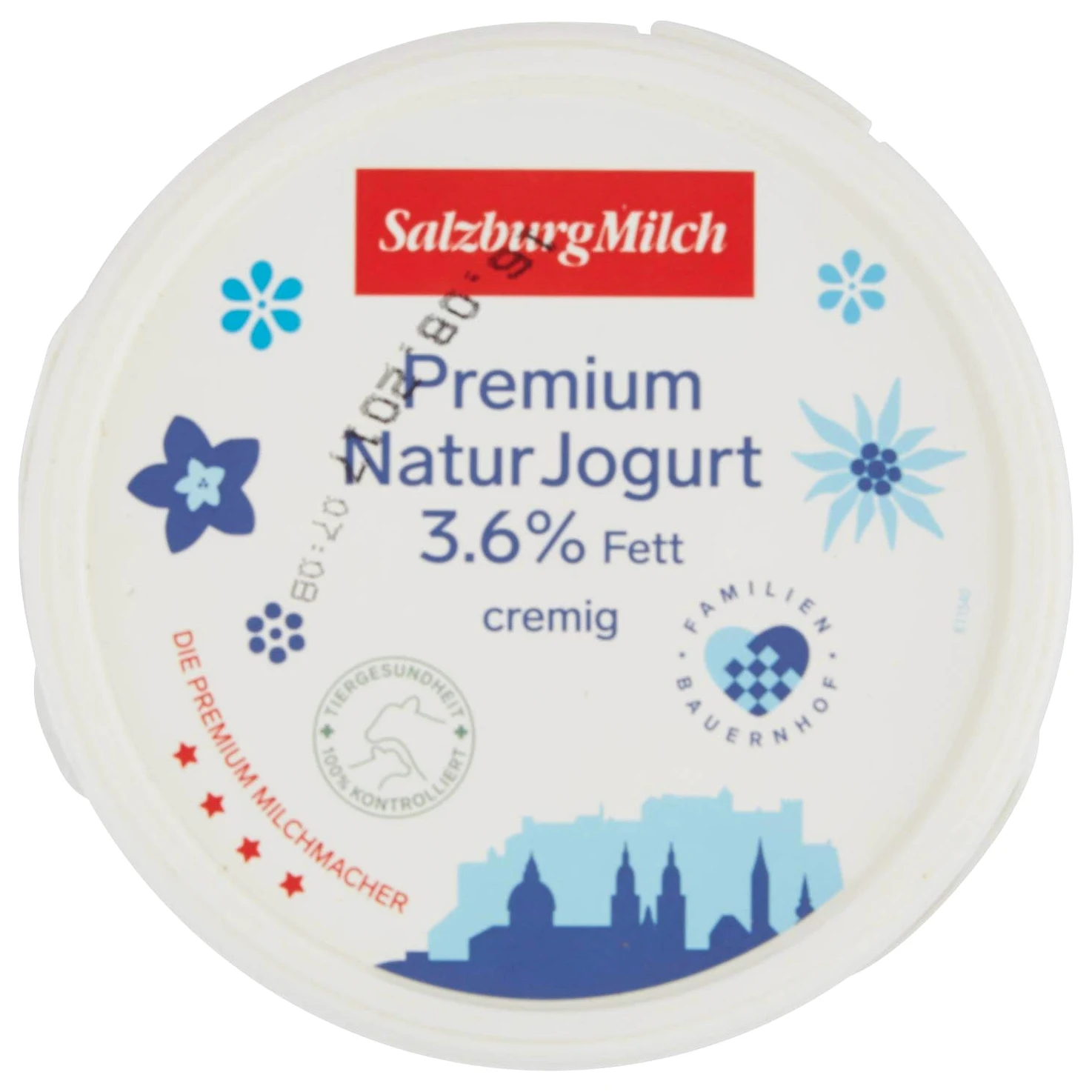 Salzburgmilch Yogurt Naturale 3.6% Salzburgmilch - Grande Formato, 1000g