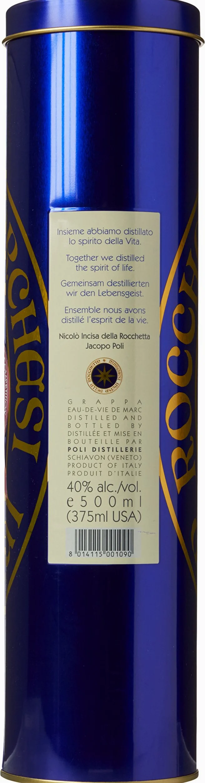 Jacopo Poli Grappa Sassicaia 500ml