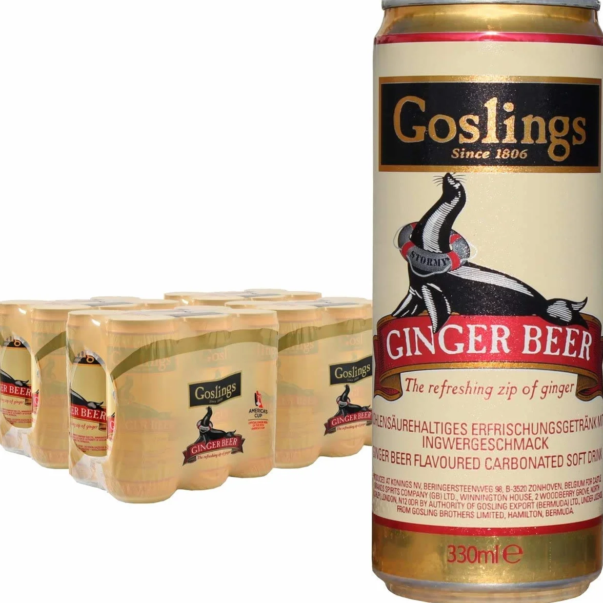 Goslings Ginger Beer 24 x 330ml (Case of 24)