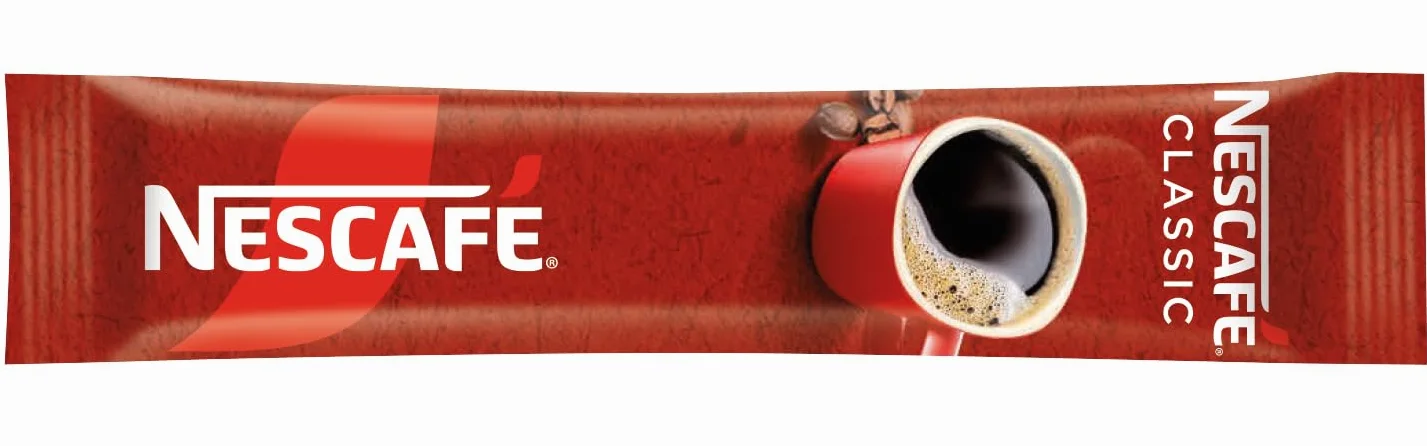 NESCAFÉ Classic Caffè Solubile, 100 Bustine da 2g (200g)