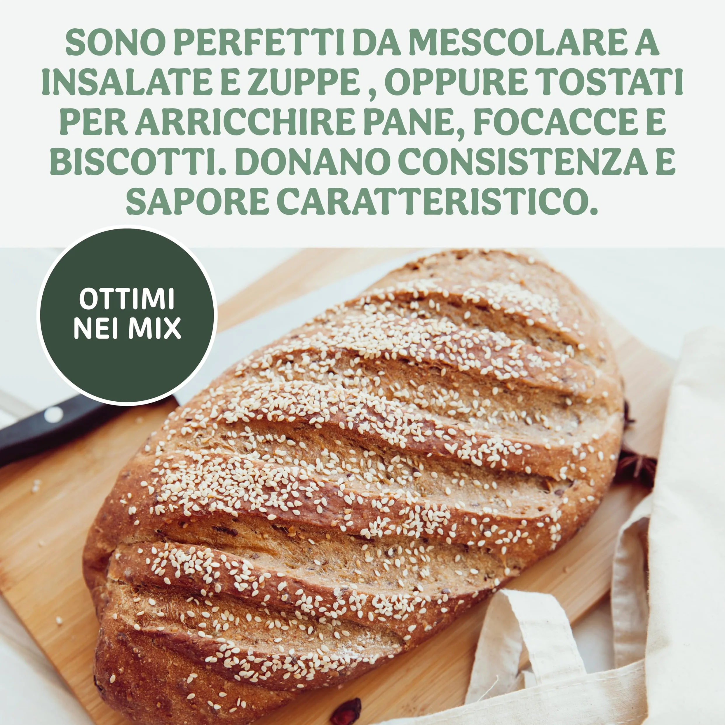 Probios Semi di Sesamo Biologici - Semi di Sesamo Premium per Cucinare, Cuocere al Forno e Guarnire - Senza Glutine, Naturale e Versatile - Confezione da 5 kg