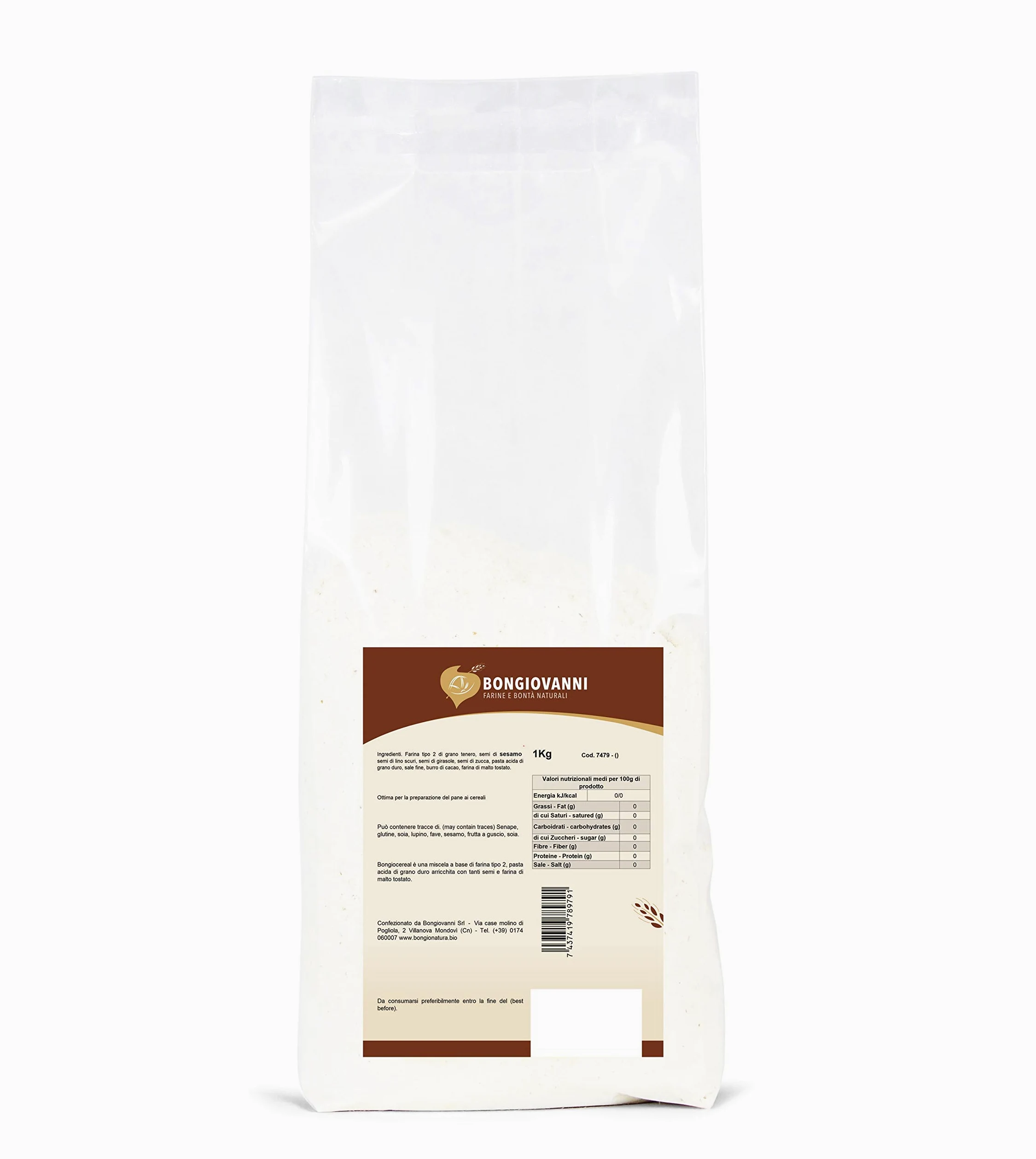 BONGIOVANNI FARINE E BONTA' NATURALI Prezzemolo disidratato in polvere - 1 kg