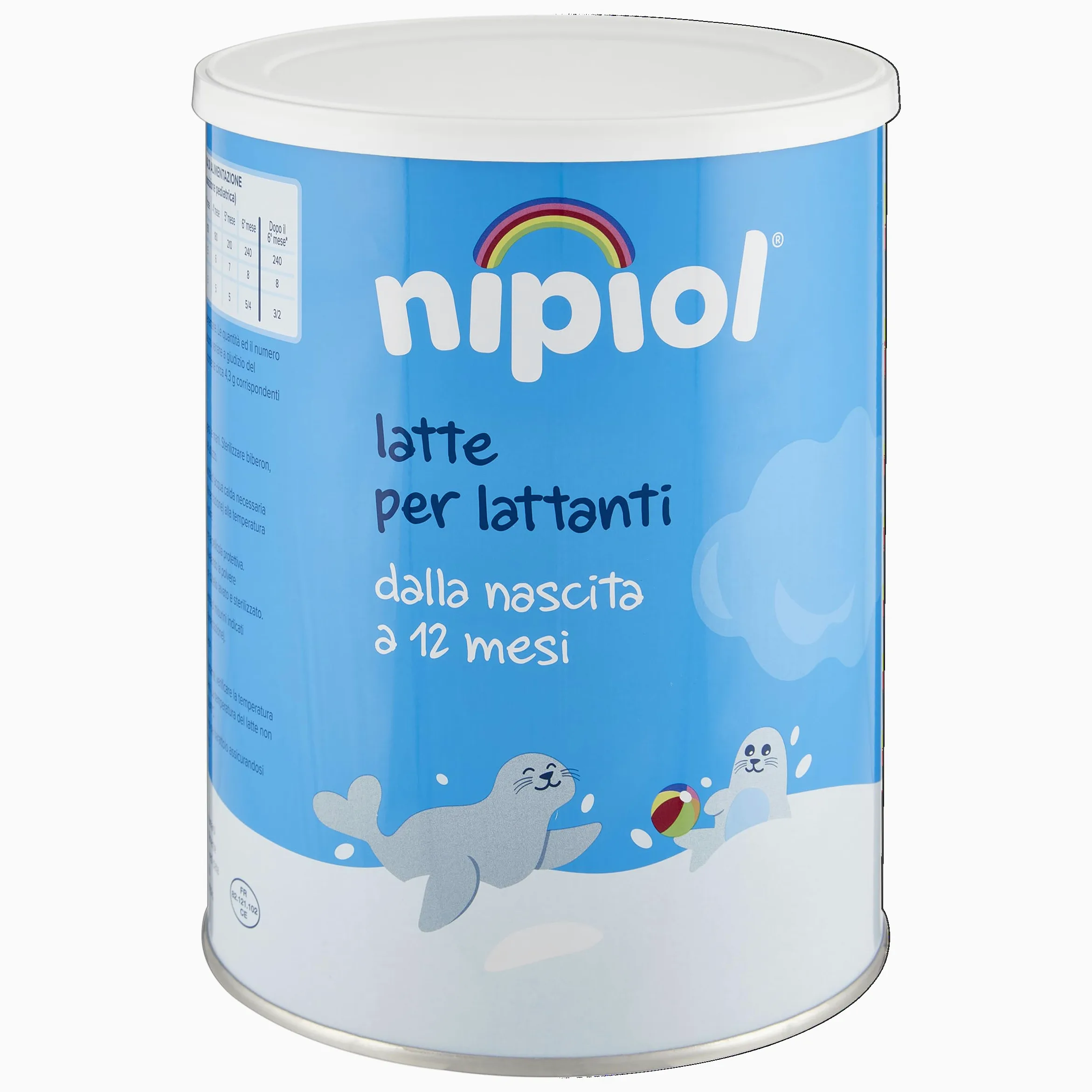 Nipiol Latte in Polvere Stage 0-12 Mesi - 800 g