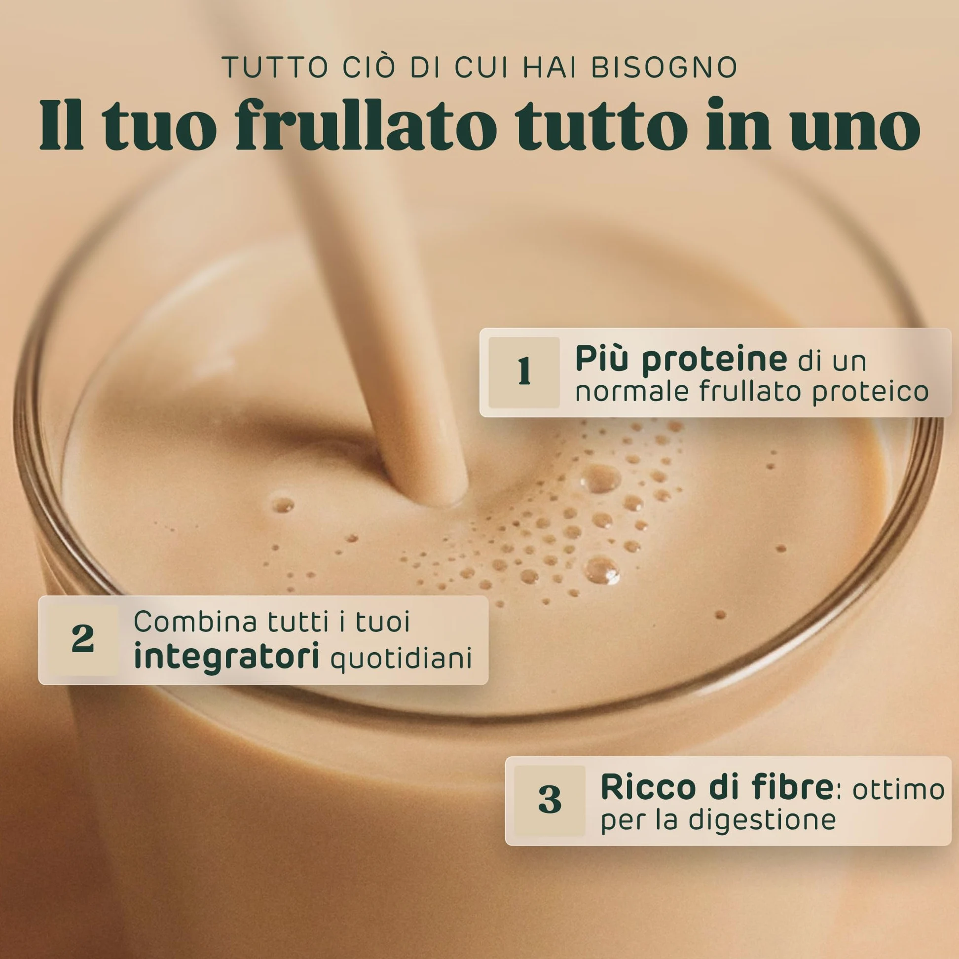 Saturo Pasto Sostitutivo Frullato Gusto Cappuccino | 36 g di proteine & senza zucchero | 400 kcal | Vegano | Pasto Bevibile con Nutrienti Essenziali | 6 x 400 ml