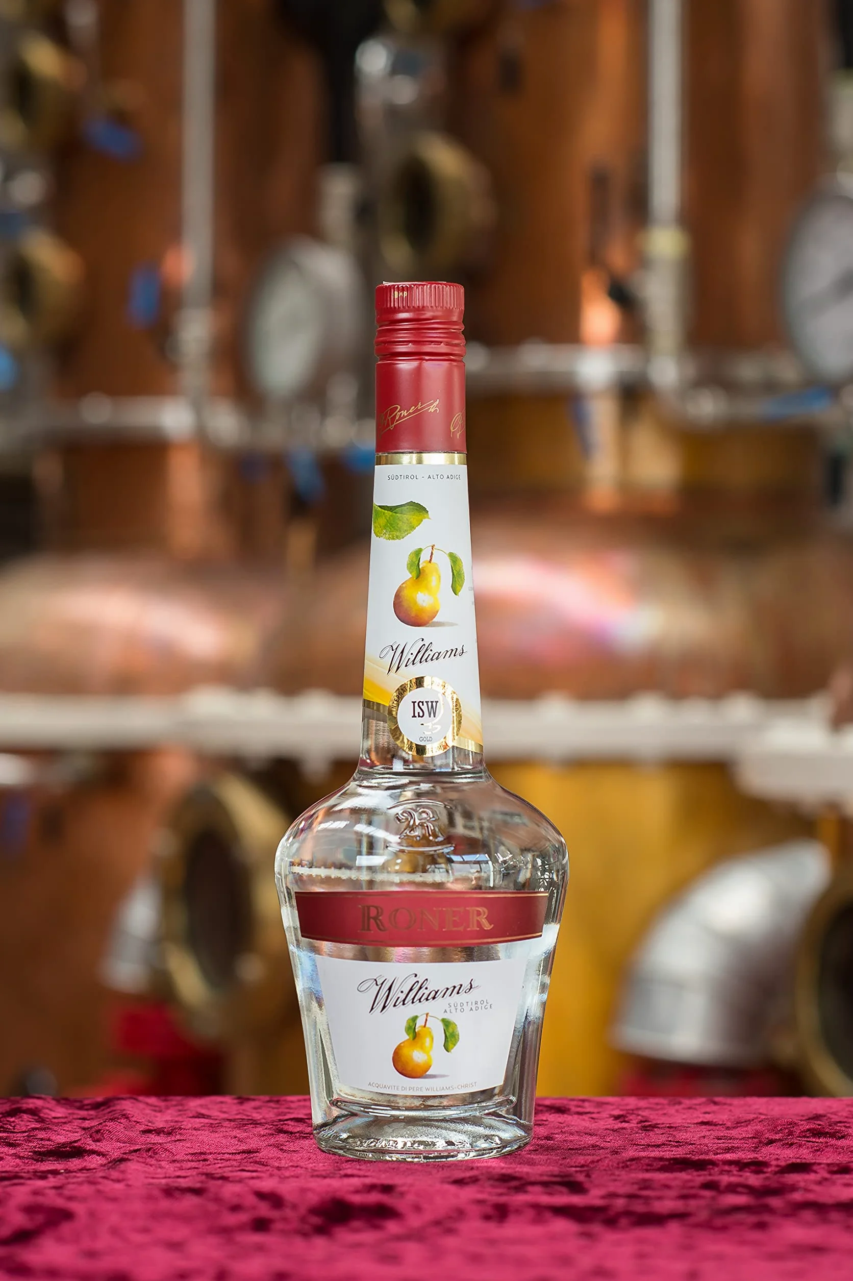 Roner Williams (1x 0,7l) - Distillato di Frutta dalla Distilleria Artigianale Alto Adige Südtirol più premiata d'Italia - 700 ml