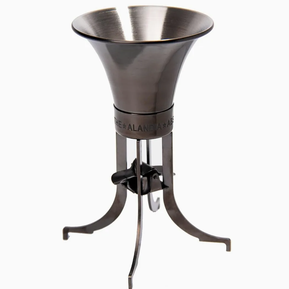 Accessori Assenzio Dripper Balancier di ALANDIA | Per Bicchieri Assenzio piuttosto che Cucchiaio o Fontana | Acciaio Inossidabile | Replica 19 Secolo