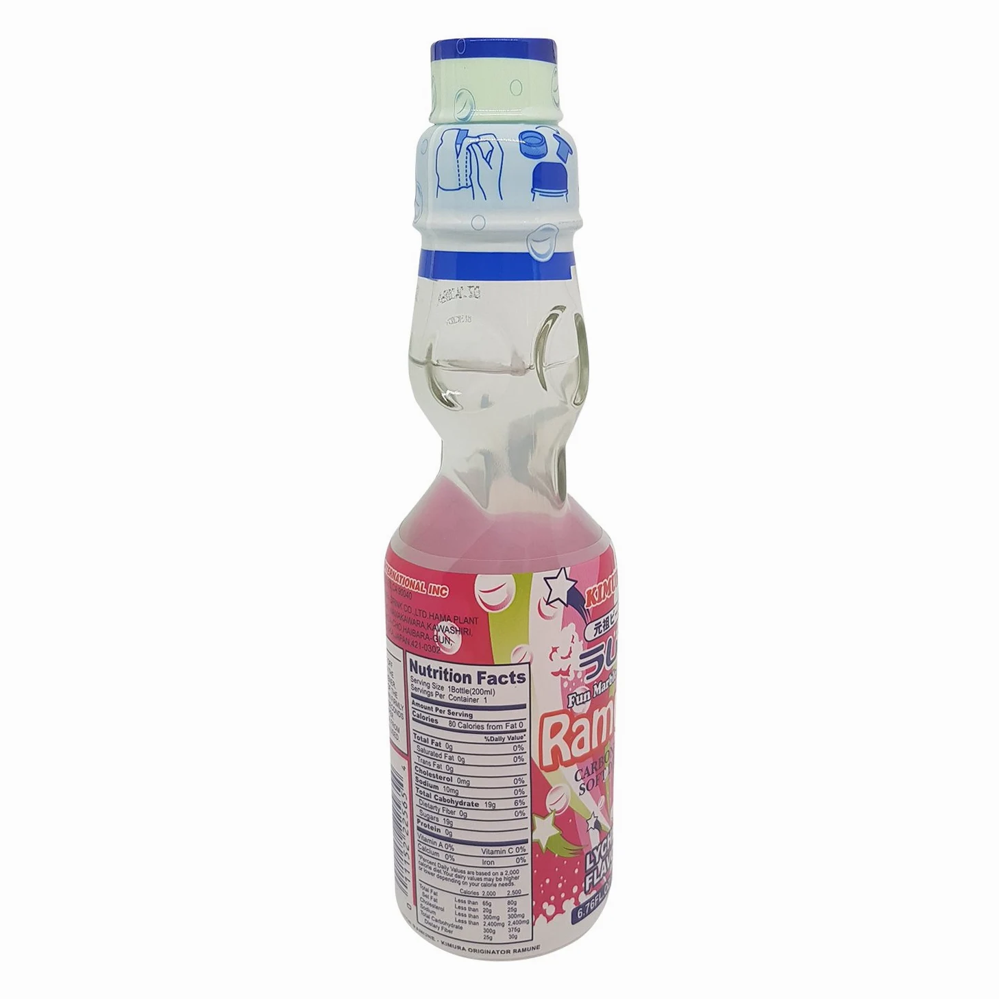 Limonata ramu gusto lychee CTC 200ml Giappone - Confezione da 6 pz
