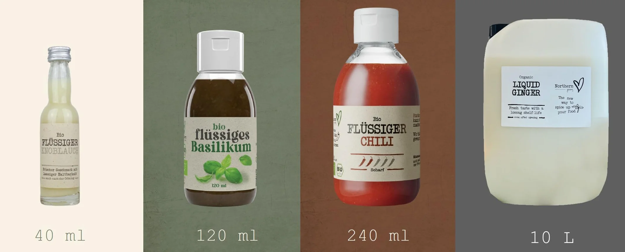 Northern Greens - Zenzero liquido, organico per aromatizzare, tanica da 10 l, per grandi consumatori e gastronomia