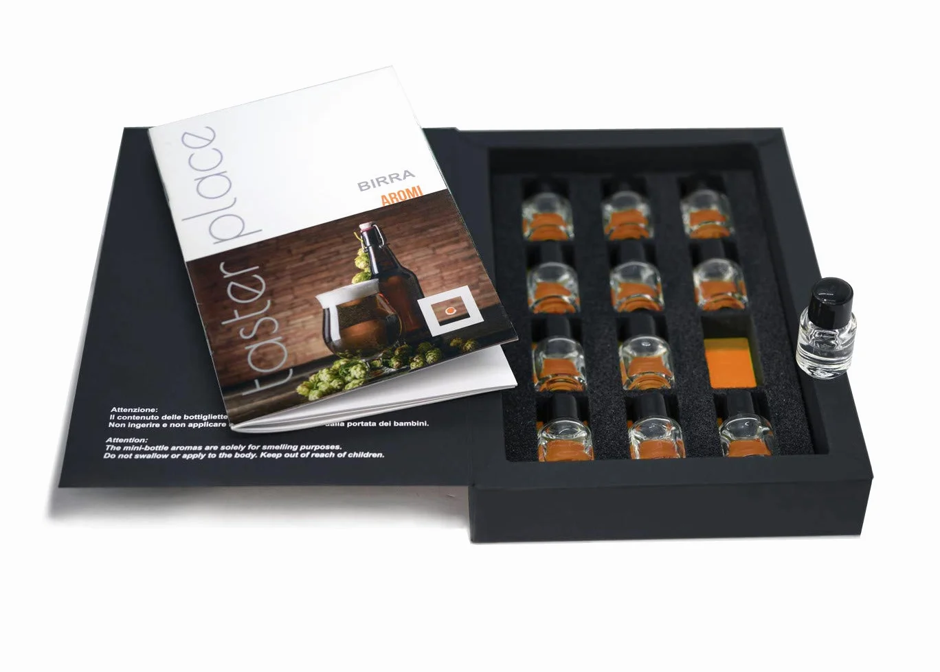 TASTERPLACE | Aromi Birra | Italiano | Sommelier | aromi Birra| Allena l'olfatto | pubblicazione e 12 essenze