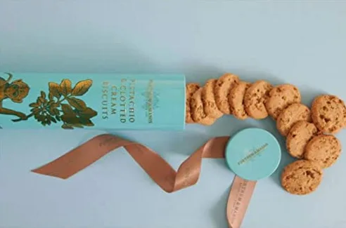 Fortnum and Mason - Stampo per biscotti al pistacchio e crema coagulata, 250 g