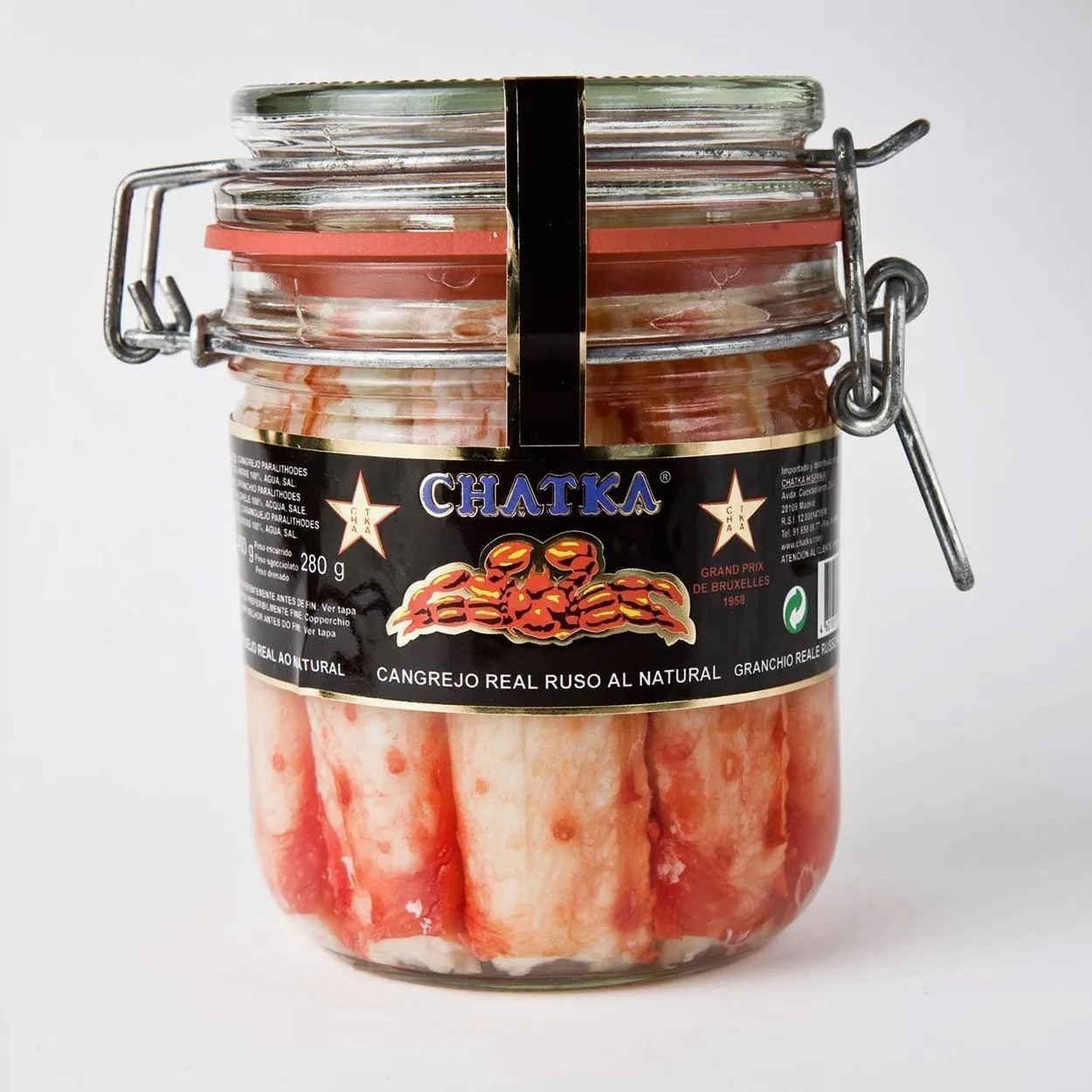 Granchio Chatka 400g (280g) 100% carne di coscia