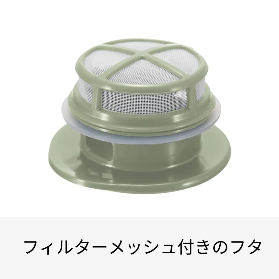 HARIO Mizudashi Cold Brew - Bottiglia per tè, 1000 ml, colore: verde fumo
