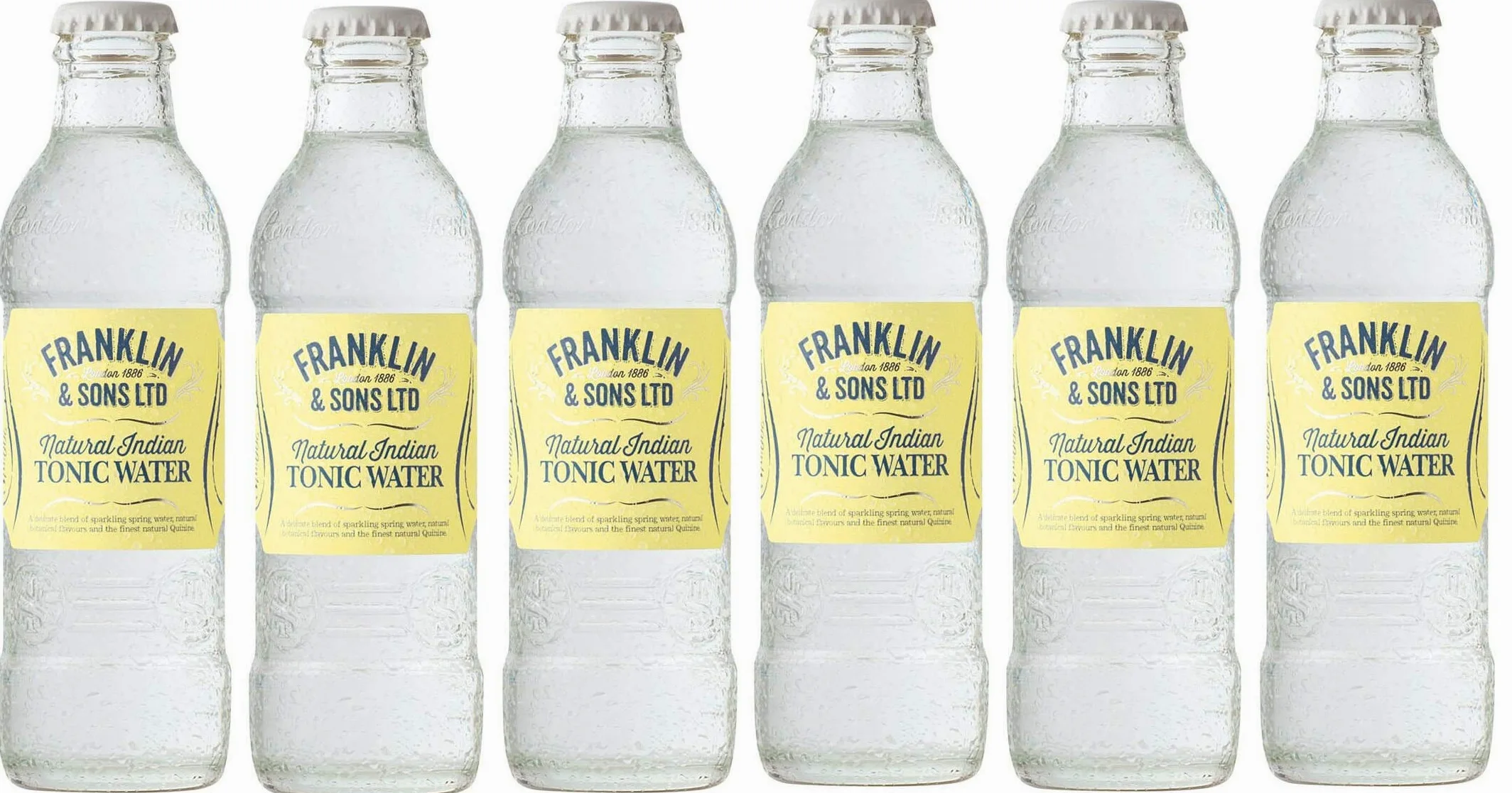 Acqua Tonica Franklin & Sons Tonic Water 200 ml (Indian Tonic, 6)