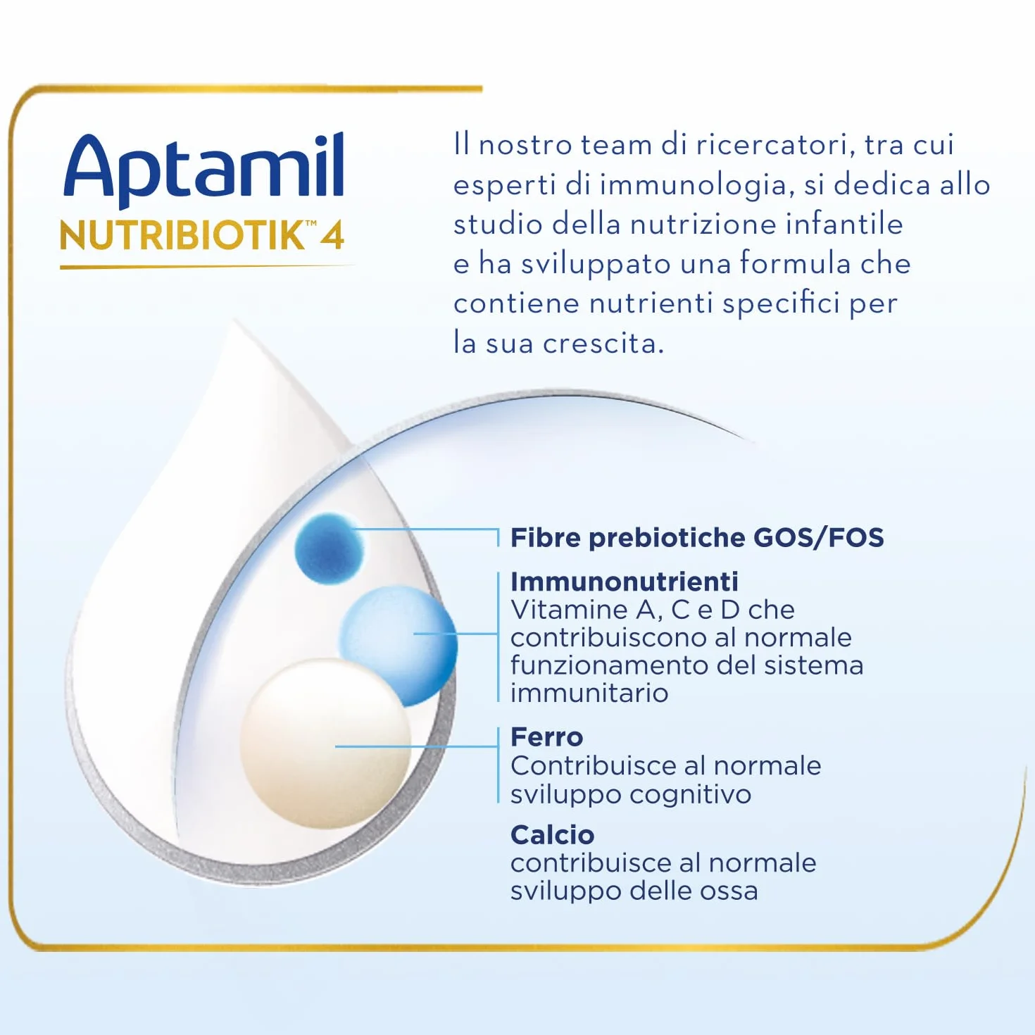 APTAMIL 4 - Latte di Crescita in Polvere per Bambini dai 24 mesi - Formato Convenienza da 3600 grammi (3 confezioni da 1200g)