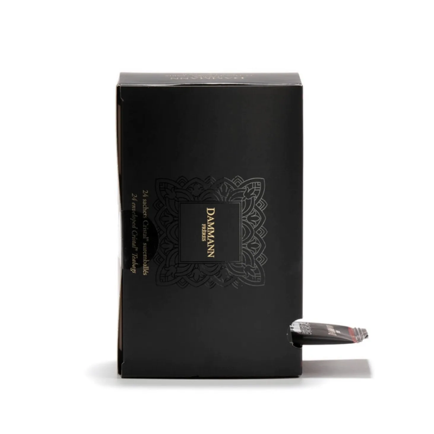 Dammann Frères | Thé Sombre Pu-Erh | Tè Scuro Cinese Yunnan Lavorato ed Invecchiato - 24 Bustine (48 Gr) | Pu Erh Tè Yunnan Bustine
