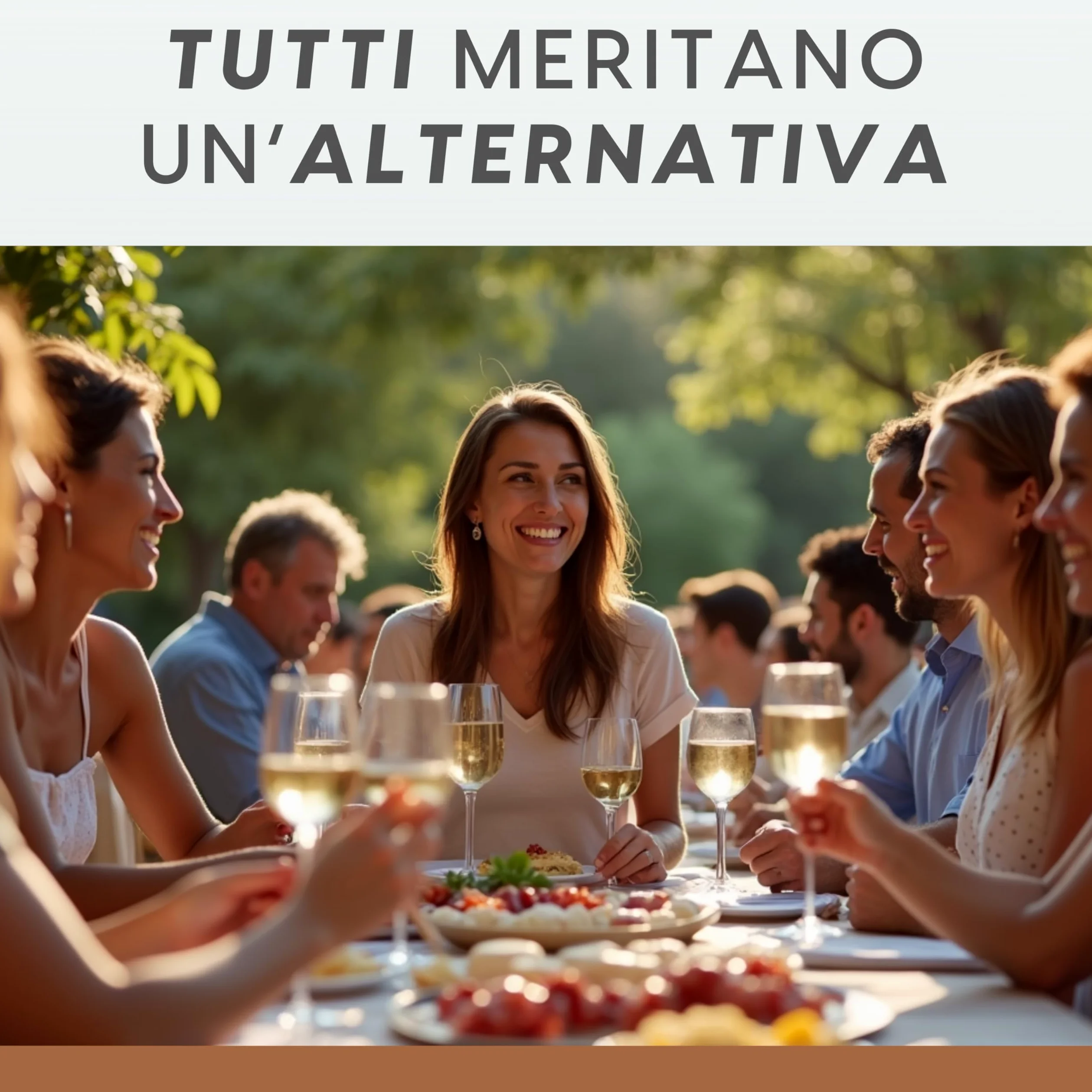 ALTERNATIVA Bianco Extra Dry Frizzante Analcolico 0.0% - Bollicine Senza Alcol, Dealcolato Italiano - Ideale per Celebrazioni e Regali - Confezione da 6 Bottiglie da 750ml Alcool Free