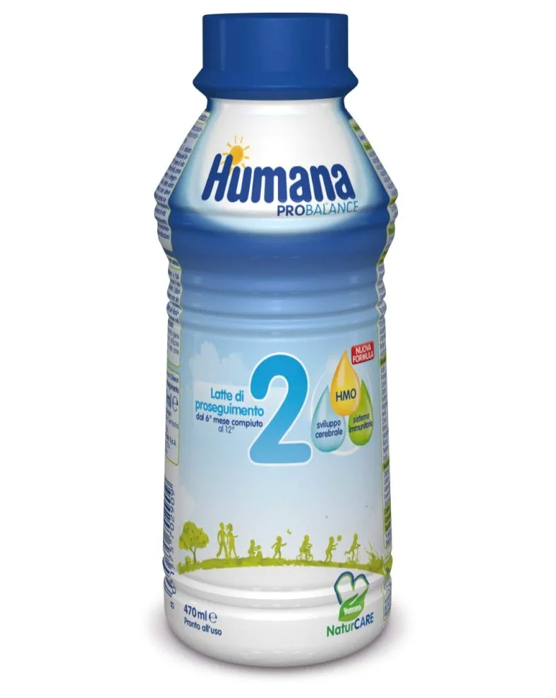 Humana 2 Latte Nature Care Liquido ML.470 [ 12 BRICK ]