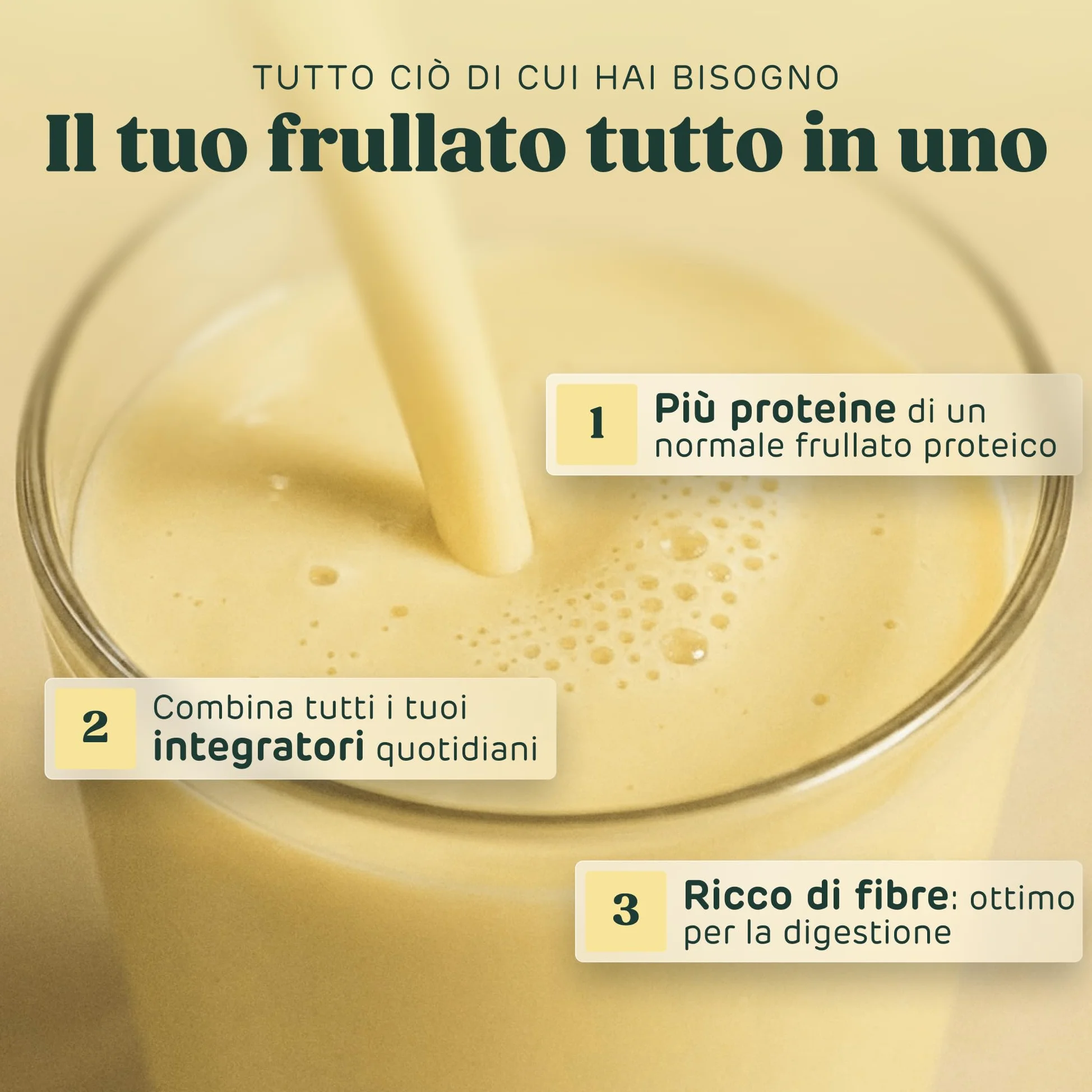 Saturo Pasto Sostitutivo Frullato Gusto Banana | 36 g di proteine & senza zucchero | 400 kcal | Vegano | Pasto Bevibile con Nutrienti Essenziali | 6 x 400 ml