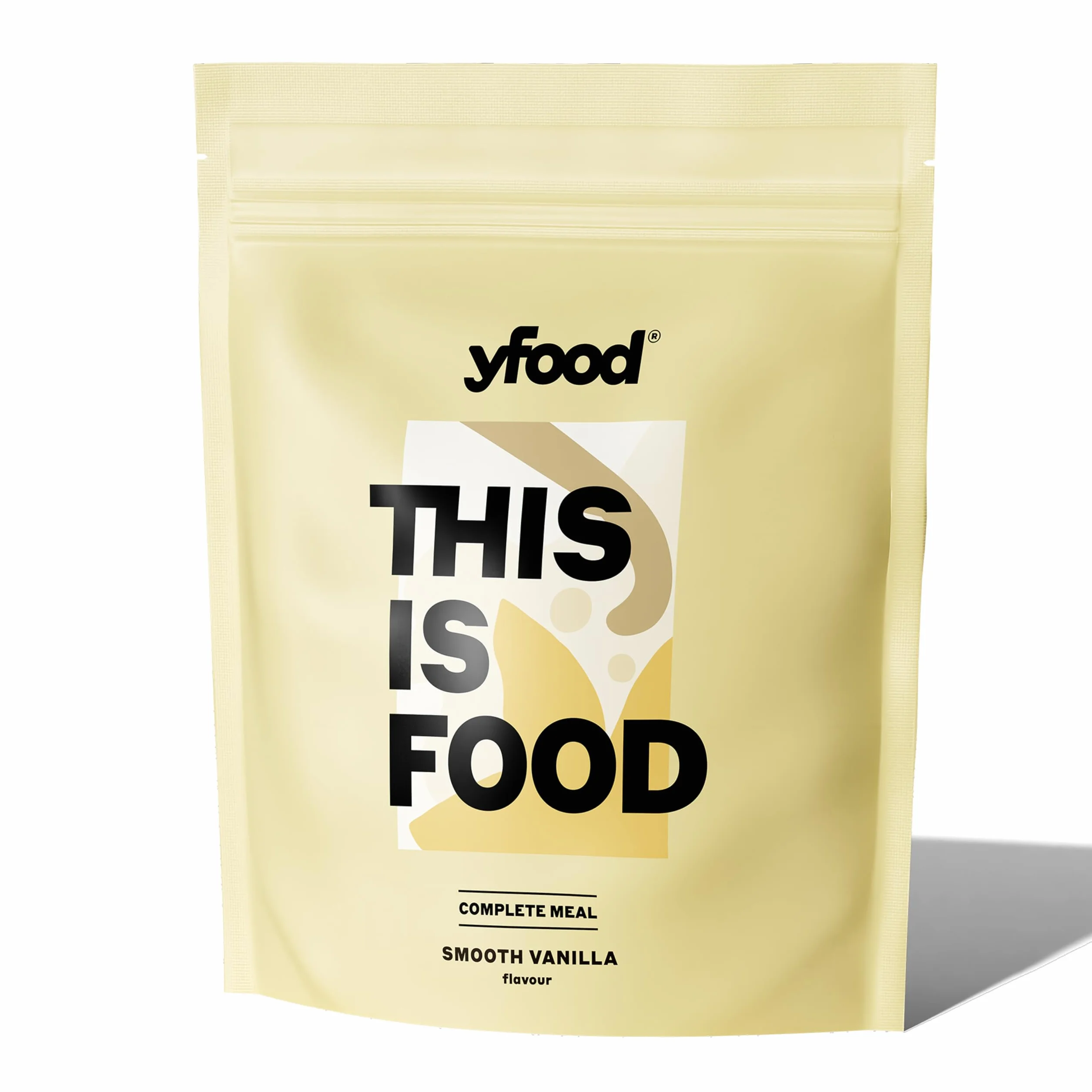 yfood Polvere Smooth Vanilla, delizioso pasto da bere in viaggio, polvere THIS IS FOOD, proteine 25 g, 12 pasti, 26 vitamine e minerali, sapore: vaniglia