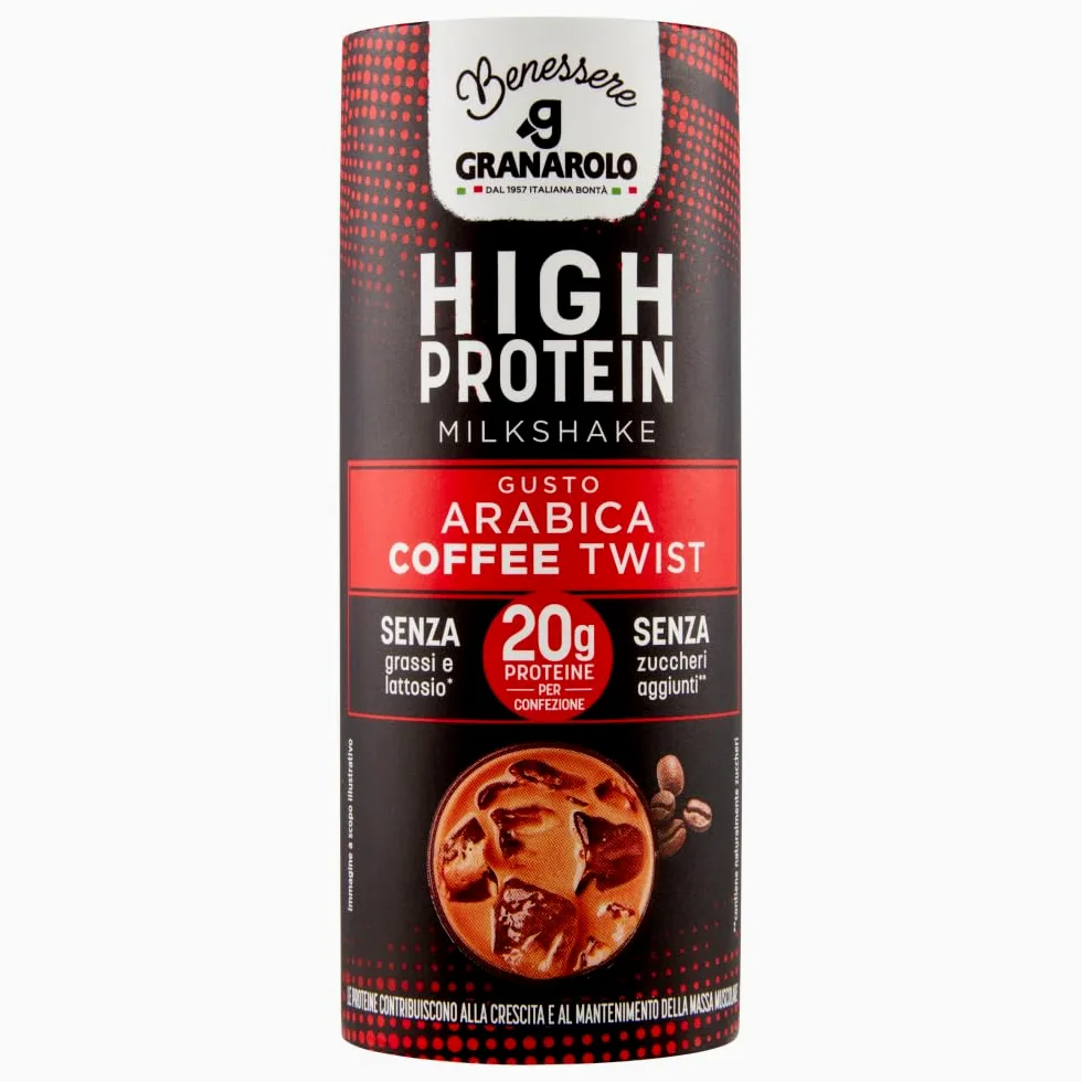 Granarolo MIX High Protein Milkshake Arabica Caramello Salato Dark Choco 20g di Proteine Senza Lattosio - 235ml