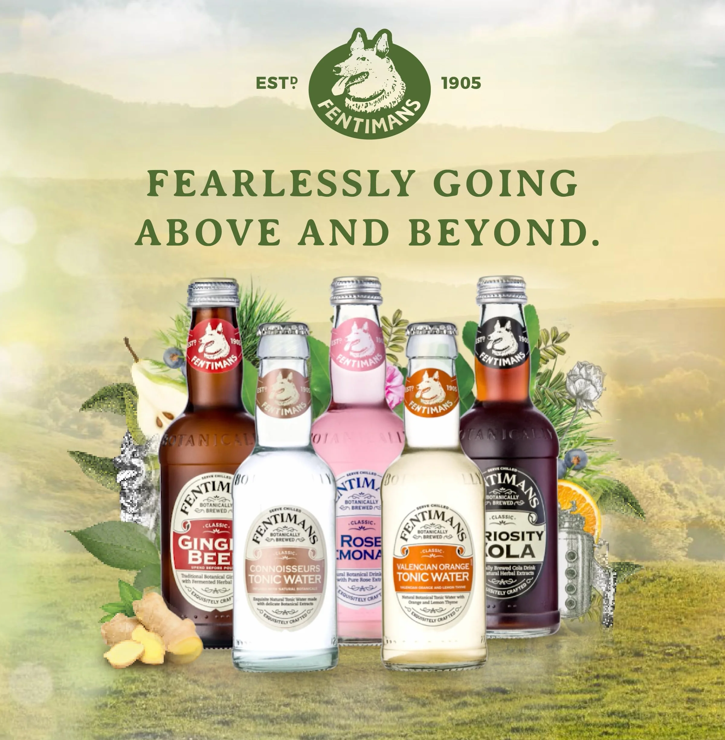 Fentimans Ginger Beer 4 x 200ml